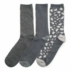 Women's Cuddl Duds® 3-Pack Plushfill* Midweight Animal Print & Ribbed Crew Socks Ivory 9 Women's Cuddl Duds® 3-Pack Plushfill* Midweight Animal Print & Ribbed Crew Socks Ivory -Cuddl Duds shop unnamed file 2073