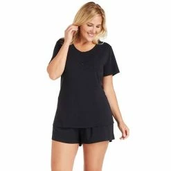 Plus Size Cuddl Duds Essentials Pajama Tee & Pajama Boxers Sleep Set Aqua Heather 11 Plus Size Cuddl Duds Essentials Pajama Tee & Pajama Boxers Sleep Set Aqua Heather -Cuddl Duds shop unnamed file 2083