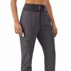 Women's Cuddl Duds® Scrubs Jogger Pants With 3 Pockets Ceil Heather 12 Women's Cuddl Duds® Scrubs Jogger Pants With 3 Pockets Ceil Heather -Cuddl Duds shop unnamed file 2110