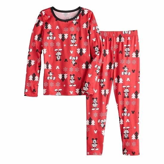 Disney's Mickey Mouse Toddler Boy Baselayer Set by Cuddl Duds® Disney's Mickey Mouse Toddler Boy Baselayer Set By Cuddl Duds® -Cuddl Duds shop unnamed file 2116
