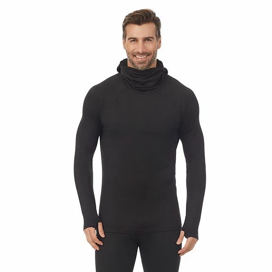 Men's Cuddl Duds® Heavyweight ArctiCore Performance Baselayer Balaclava Top 1 Men's Cuddl Duds® Heavyweight ArctiCore Performance Baselayer Balaclava Top
