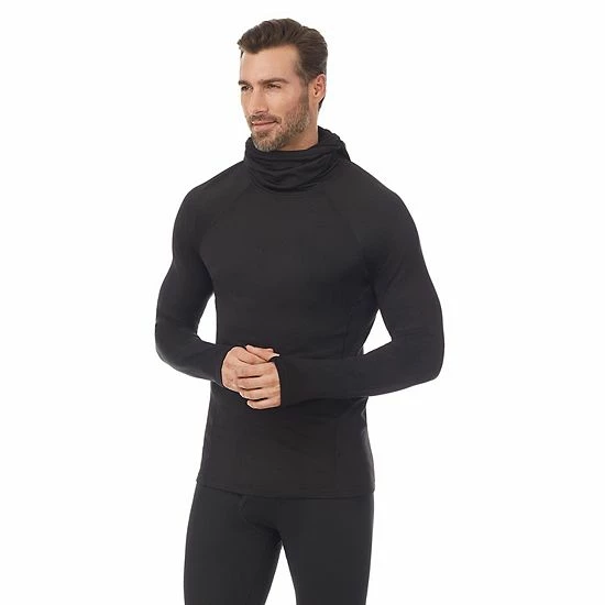 Men's Cuddl Duds® Heavyweight ArctiCore Performance Baselayer Balaclava Top 3 Men's Cuddl Duds® Heavyweight ArctiCore Performance Baselayer Balaclava Top - Image 3