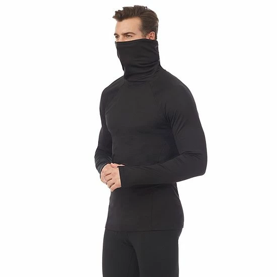 Men's Cuddl Duds® Heavyweight ArctiCore Performance Baselayer Balaclava Top 8 Men's Cuddl Duds® Heavyweight ArctiCore Performance Baselayer Balaclava Top - Image 8