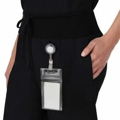 Petite Cuddl Duds® Scrubs Classic Pants Charcoal Heather Gray -Cuddl Duds shop unnamed file 2189