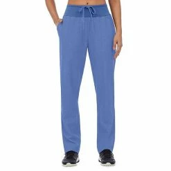 Petite Cuddl Duds® Scrubs Classic Pants Charcoal Heather Gray -Cuddl Duds shop unnamed file 2194