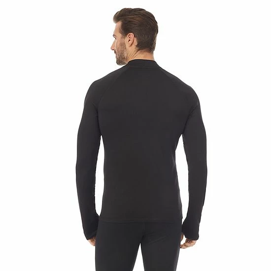 Men's Cuddl Duds® Heavyweight ArctiCore Performance Baselayer Mock Neck Top 2 Men's Cuddl Duds® Heavyweight ArctiCore Performance Baselayer Mock Neck Top - Image 2