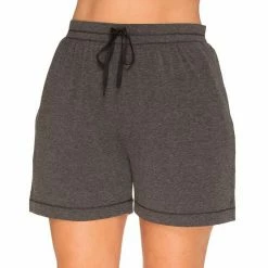 Plus Size Cuddl Duds® Essentials Pajama Sleep Shorts Charcoal Heather 11 Plus Size Cuddl Duds® Essentials Pajama Sleep Shorts Charcoal Heather -Cuddl Duds shop unnamed file 2235