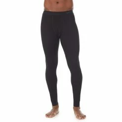 Men's Cuddl Duds® Lightweight WoolCore Performance Baselayer Pants Black -Cuddl Duds shop unnamed file 2257
