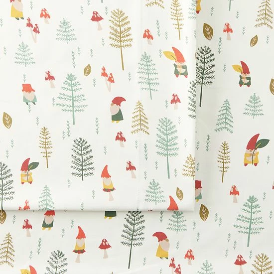 Cuddl Duds® Microfiber Sheet Set With Pillowcases Blue Lodge 8 Cuddl Duds® Microfiber Sheet Set With Pillowcases Blue Lodge - Image 8