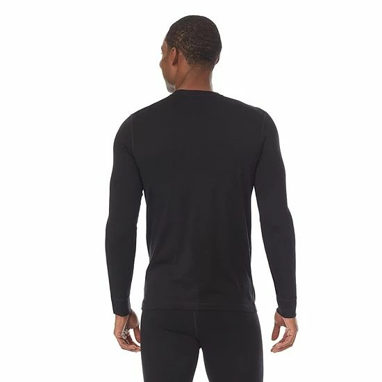 Men's Cuddl Duds® Lightweight WoolCore Performance Baselayer Crew Top Charcoal Heather Men's Cuddl Duds® Lightweight WoolCore Performance Baselayer Crew Top Charcoal Heather -Cuddl Duds shop unnamed file 2293