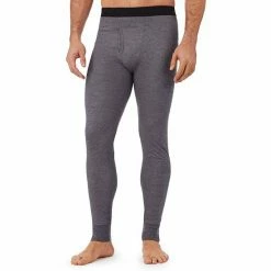 Men's Cuddl Duds® Heavyweight ProExtreme Performance Baselayer Pants Charcoal Heather -Cuddl Duds shop unnamed file 2319