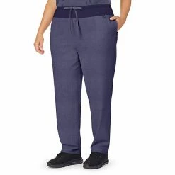 Plus Size Cuddl Duds® Scrubs Classic Pants Navy Heather -Cuddl Duds shop unnamed file 2323