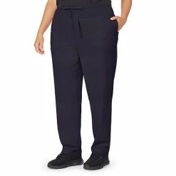 Plus Size Cuddl Duds® Scrubs Classic Pants Navy Heather -Cuddl Duds shop unnamed file 2328