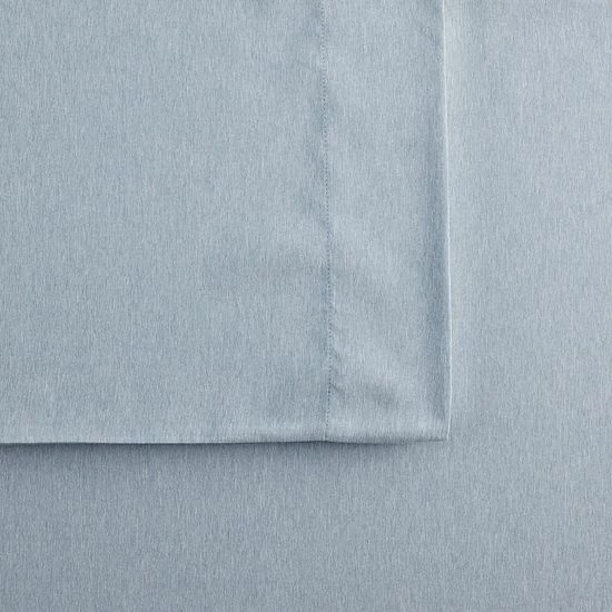 Cuddl Duds® Microfiber Sheet Set With Pillowcases Blue Lodge 12 Cuddl Duds® Microfiber Sheet Set With Pillowcases Blue Lodge - Image 12