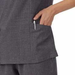 Petite Cuddl Duds® Scrubs V-Neck Top With 3 Pockets Black 12 Petite Cuddl Duds® Scrubs V-Neck Top With 3 Pockets Black -Cuddl Duds shop unnamed file 2415