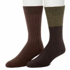 Men's ClimateSmart By Cuddl Duds 2-Pack Cable Colorblock Crew Socks Grey Navy 2 Men's ClimateSmart By Cuddl Duds 2-Pack Cable Colorblock Crew Socks Grey Navy -Cuddl Duds shop unnamed file 2442