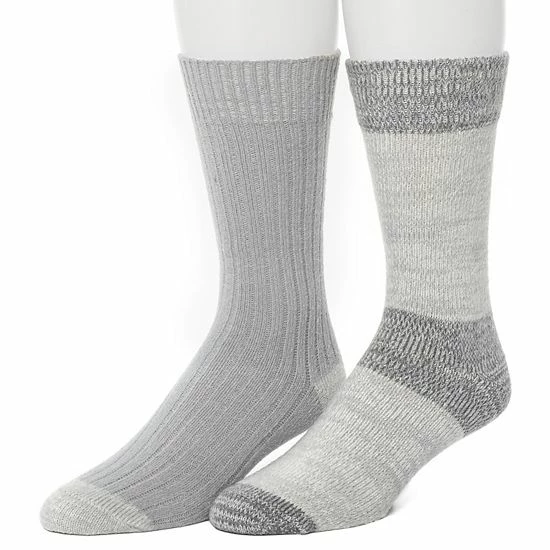 Men's ClimateSmart by Cuddl Duds 2-Pack Colorblock Crew Socks Navy Men's ClimateSmart By Cuddl Duds 2-Pack Colorblock Crew Socks Navy -Cuddl Duds shop unnamed file 2451