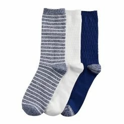 Women's Cuddl Duds® Everyday 3-pack Crew Socks Light Gray -Cuddl Duds shop unnamed file 2495