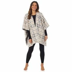 Women's Cuddl Duds® Double Plush Reversible Wrap Brown Animal 19 Women's Cuddl Duds® Double Plush Reversible Wrap Brown Animal -Cuddl Duds shop unnamed file 250