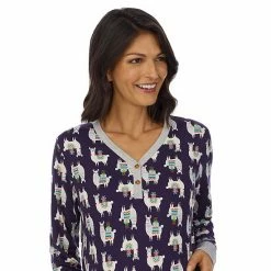 Maternity Cuddl Duds® Henley Pajama Top & Jogger Pajama Pants Set Black Stars 14 Maternity Cuddl Duds® Henley Pajama Top & Jogger Pajama Pants Set Black Stars -Cuddl Duds shop unnamed file 2556