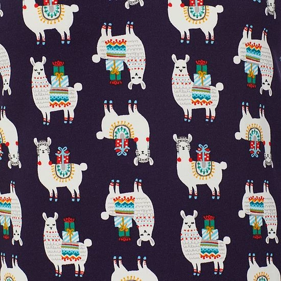 Maternity Cuddl Duds® Henley Pajama Top & Jogger Pajama Pants Set Black Stars 5 Maternity Cuddl Duds® Henley Pajama Top & Jogger Pajama Pants Set Black Stars - Image 5