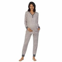 Maternity Cuddl Duds® Henley Pajama Top & Jogger Pajama Pants Set Black Stars 17 Maternity Cuddl Duds® Henley Pajama Top & Jogger Pajama Pants Set Black Stars -Cuddl Duds shop unnamed file 2559