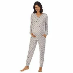 Maternity Cuddl Duds® Henley Pajama Top & Jogger Pajama Pants Set Black Stars 18 Maternity Cuddl Duds® Henley Pajama Top & Jogger Pajama Pants Set Black Stars -Cuddl Duds shop unnamed file 2560