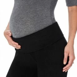 Maternity Cuddl Duds® Fleecewear With Stretch Leggings Charcoal 2 Maternity Cuddl Duds® Fleecewear With Stretch Leggings Charcoal -Cuddl Duds shop unnamed file 2576