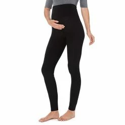 Maternity Cuddl Duds® Fleecewear With Stretch Leggings Charcoal 4 Maternity Cuddl Duds® Fleecewear With Stretch Leggings Charcoal -Cuddl Duds shop unnamed file 2578