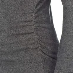 Maternity Cuddl Duds® Fleecewear With Stretch Snap Front Crewneck Top Green -Cuddl Duds shop unnamed file 2594