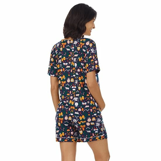 Maternity Cuddl Duds Cozy Short-Sleeve Top & Bermuda Pajama Set Periwinkle Cat Maternity Cuddl Duds Cozy Short-Sleeve Top & Bermuda Pajama Set Periwinkle Cat -Cuddl Duds shop unnamed file 2612