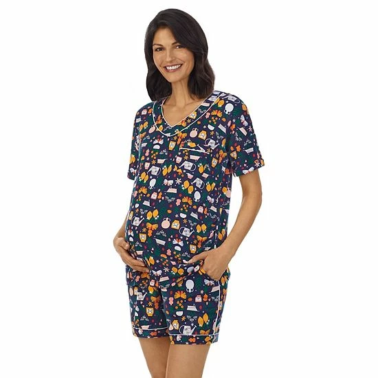 Maternity Cuddl Duds Cozy Short-Sleeve Top & Bermuda Pajama Set Periwinkle Cat Maternity Cuddl Duds Cozy Short-Sleeve Top & Bermuda Pajama Set Periwinkle Cat -Cuddl Duds shop unnamed file 2613