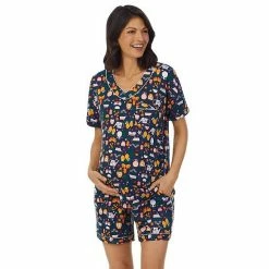 Maternity Cuddl Duds Cozy Short-Sleeve Top & Bermuda Pajama Set Periwinkle Cat 6 Maternity Cuddl Duds Cozy Short-Sleeve Top & Bermuda Pajama Set Periwinkle Cat -Cuddl Duds shop unnamed file 2617