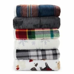 Cuddl Duds® Cozy Soft Plush To Faux Fur Throw Lost Dogs -Cuddl Duds shop unnamed file 264