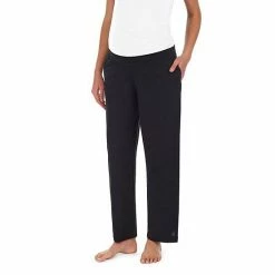 Maternity Cuddl Duds® Pajamas: Essential Long Sleep Pant Plum