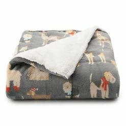 Cuddl Duds® Cozy Soft Plush To Faux Fur Throw Lost Dogs -Cuddl Duds shop unnamed file 267