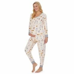 Maternity Cuddl Duds® 2-piece Velour Pajama Top & Pajama Jogger Pants Set Black Moose 5 Maternity Cuddl Duds® 2-piece Velour Pajama Top & Pajama Jogger Pants Set Black Moose -Cuddl Duds shop unnamed file 2786
