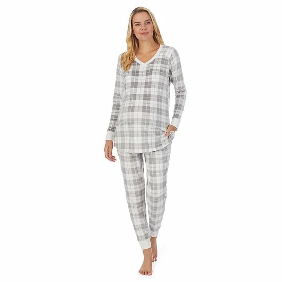 Maternity Cuddl Duds® 2-piece Velour Pajama Top & Pajama Jogger Pants Set Black Moose Maternity Cuddl Duds® 2-piece Velour Pajama Top & Pajama Jogger Pants Set Black Moose -Cuddl Duds shop unnamed file 2787