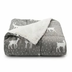 Cuddl Duds® Cozy Soft Plush To Faux Fur Throw Lost Dogs -Cuddl Duds shop unnamed file 279