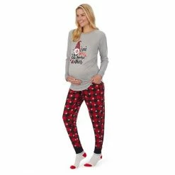 Maternity Cuddl Duds® 3-piece Sweater Knit Pajama Pants, Pajama Top & Socks Set Classic Plaid 9 Maternity Cuddl Duds® 3-piece Sweater Knit Pajama Pants, Pajama Top & Socks Set Classic Plaid -Cuddl Duds shop unnamed file 2791
