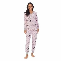 Women's Cuddl Duds® Henley Pajama Top And Banded Bottom Pajama Pants Sleep Set Blue Dog 21 Women's Cuddl Duds® Henley Pajama Top And Banded Bottom Pajama Pants Sleep Set Blue Dog -Cuddl Duds shop unnamed file 30