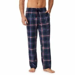 Men's Cuddl Duds® Fleece Pajama Pants Blue Plaid -Cuddl Duds shop unnamed file 322
