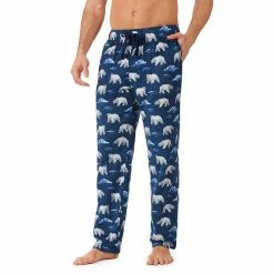 Men's Cuddl Duds® Fleece Pajama Pants Blue Plaid -Cuddl Duds shop unnamed file 323