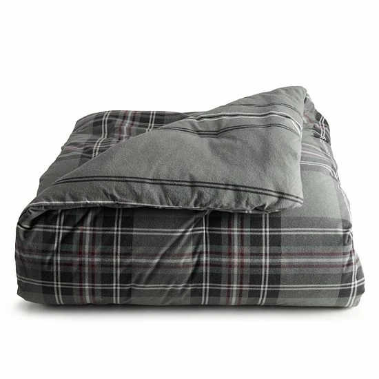 Cuddl Duds® Heavyweight Flannel Comforter Set With Shams 2 Cuddl Duds® Heavyweight Flannel Comforter Set With Shams - Image 2