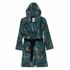 Boys 4-14 Cuddl Duds Hooded Robe Blue Plaid