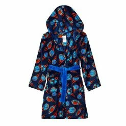 Boys 4-14 Cuddl Duds Hooded Robe Blue Plaid -Cuddl Duds shop unnamed file 410