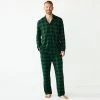Men's Jammies For Your Families® Beary Cool Buffalo Check Pajama Set By Cuddl Duds®