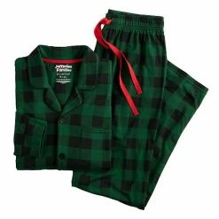 Men's Jammies For Your Families® Beary Cool Buffalo Check Pajama Set By Cuddl Duds® -Cuddl Duds shop unnamed file 496