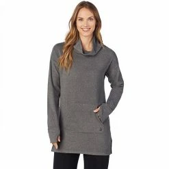Women's Cuddl Duds® Fleecewear With Stretch Long Sleeve Tunic Top Viridian Green 15 Women's Cuddl Duds® Fleecewear With Stretch Long Sleeve Tunic Top Viridian Green -Cuddl Duds shop unnamed file 548