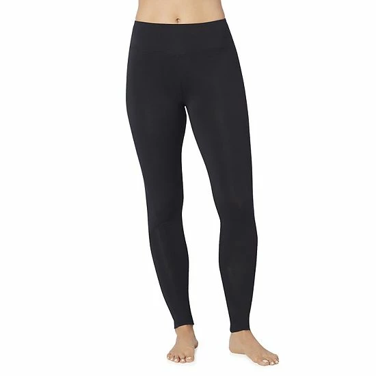 Women's Cuddl Duds® Softwear With Stretch High-Waisted Leggings Charcoal Heather 1 Women's Cuddl Duds® Softwear With Stretch High-Waisted Leggings Charcoal Heather